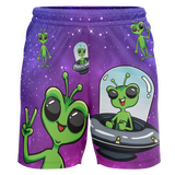 Red Bank Generals Alien Youth Workout Wear Shorts