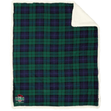 Wash U Flannel Sherpa Blanket