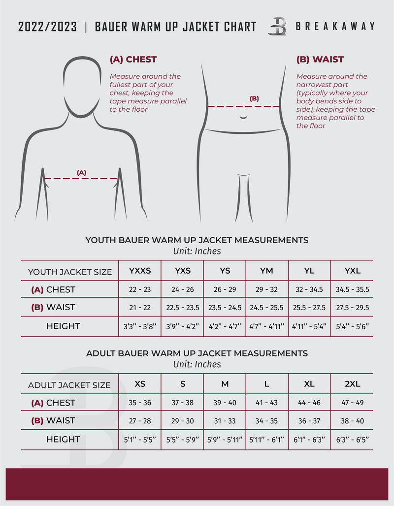 Bauer S24 Lightweight Jacket (Jr. Mounties) - Kit