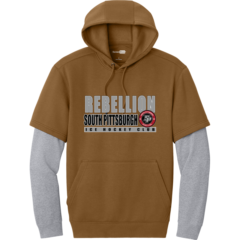 South Pittsburgh Rebellion Tough Fleece Layered Hoodie
