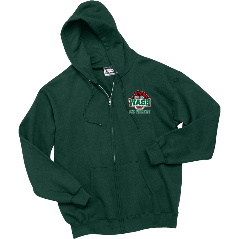 Wash U Ultimate Cotton - Full-Zip Hooded Sweatshirt