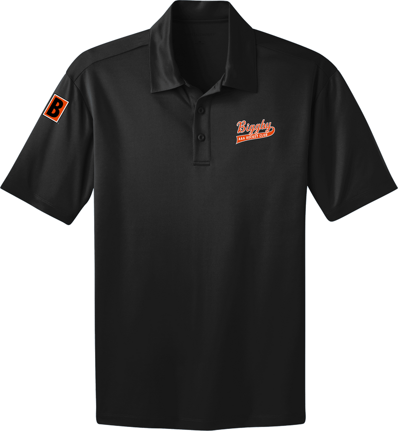 Biggby Coffee AAA Adult Silk Touch Performance Polo