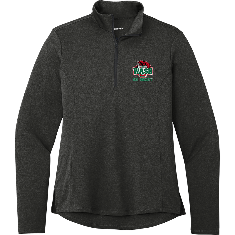 Wash U Ladies Endeavor 1/2-Zip Pullover