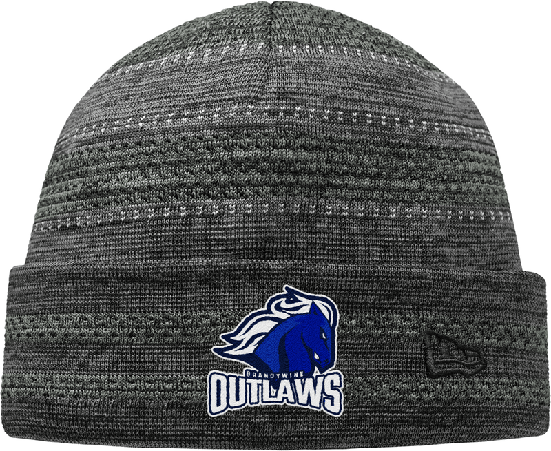 Brandywine Outlaws New Era On-Field Knit Beanie