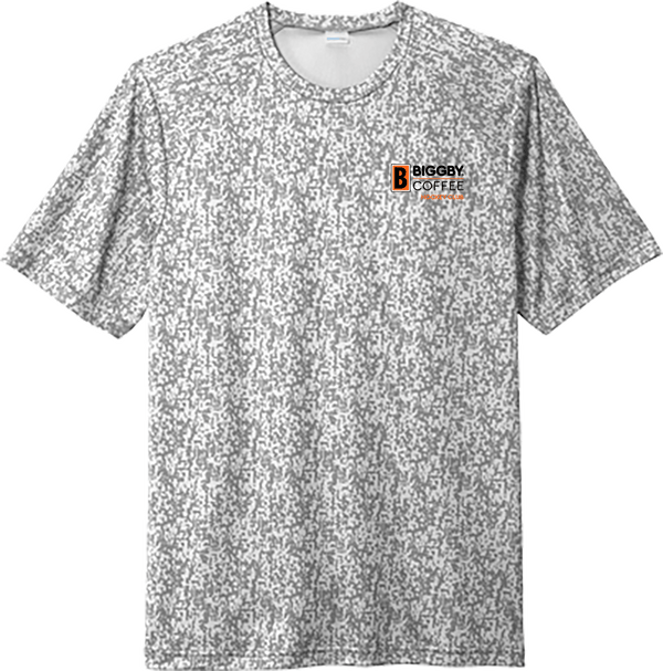 Biggby Coffee Hockey Club Digi Camo Tee